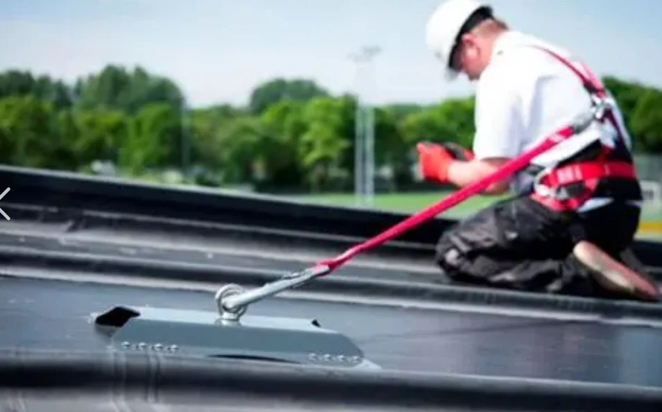 Roof anchor application Roof anchor application